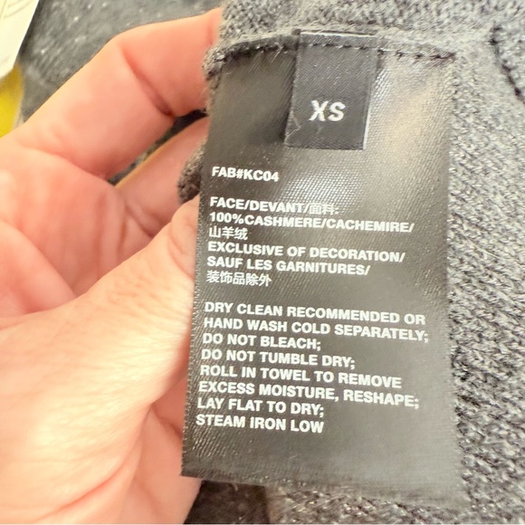 Lafayette 148 New York Dark Gray Crewneck Sweater - Picture 7 of 8